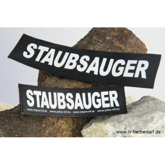 Julius K9 Logo Klettsticker groß M-Z – STAUBSAUGER