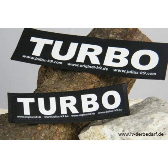Julius K9 Logo Klettsticker groß M-Z – TURBO