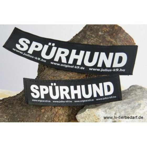 Julius K9 Logo Klettsticker groß M-Z – SPÜRHUND