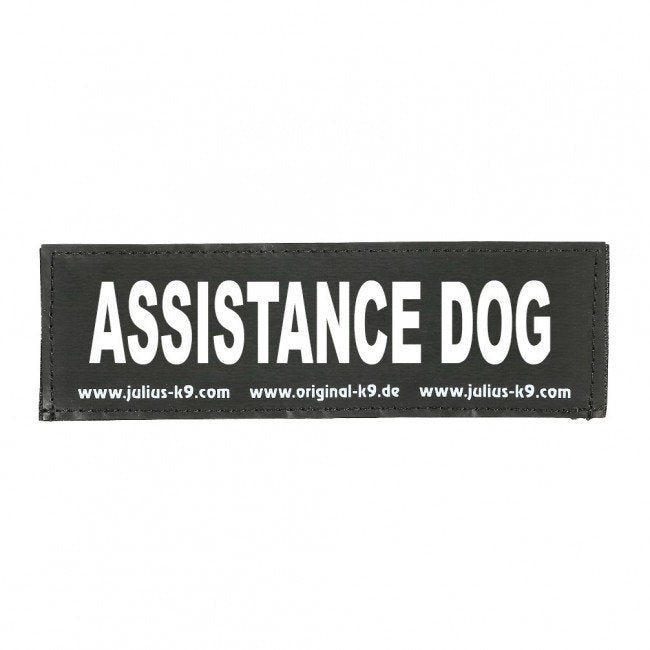 Julius K9 Logo Klettsticker groß A - F – ASSISTANCE DOG