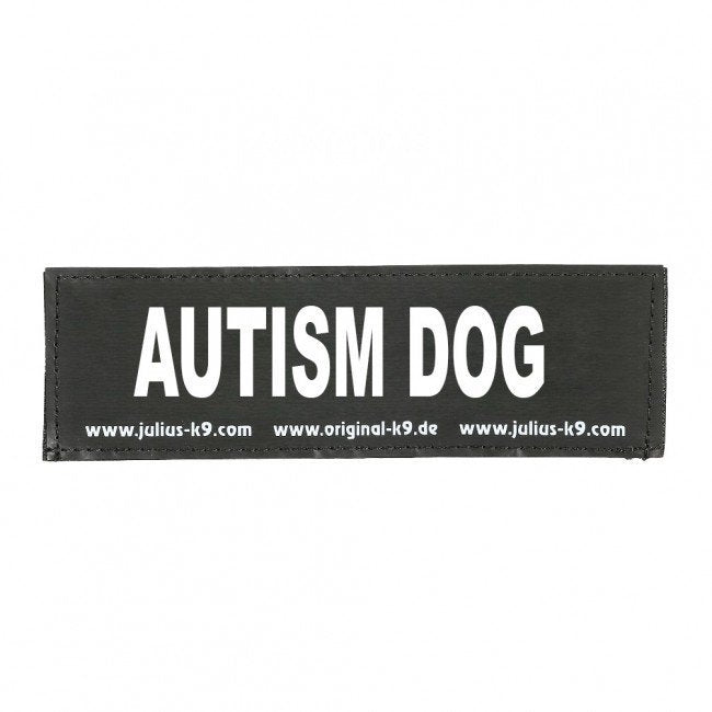 Julius K9 Logo Klettsticker groß A - F – AUTISM DOG