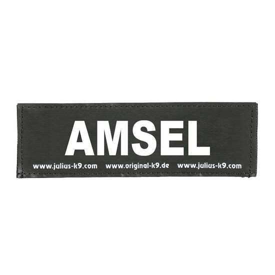 Julius K9 Logo Klettsticker groß A - F – AMSEL