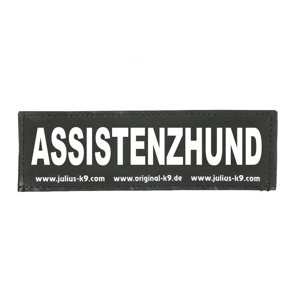 Julius K9 Logo Klettsticker groß A - F – ASSISTENZHUND
