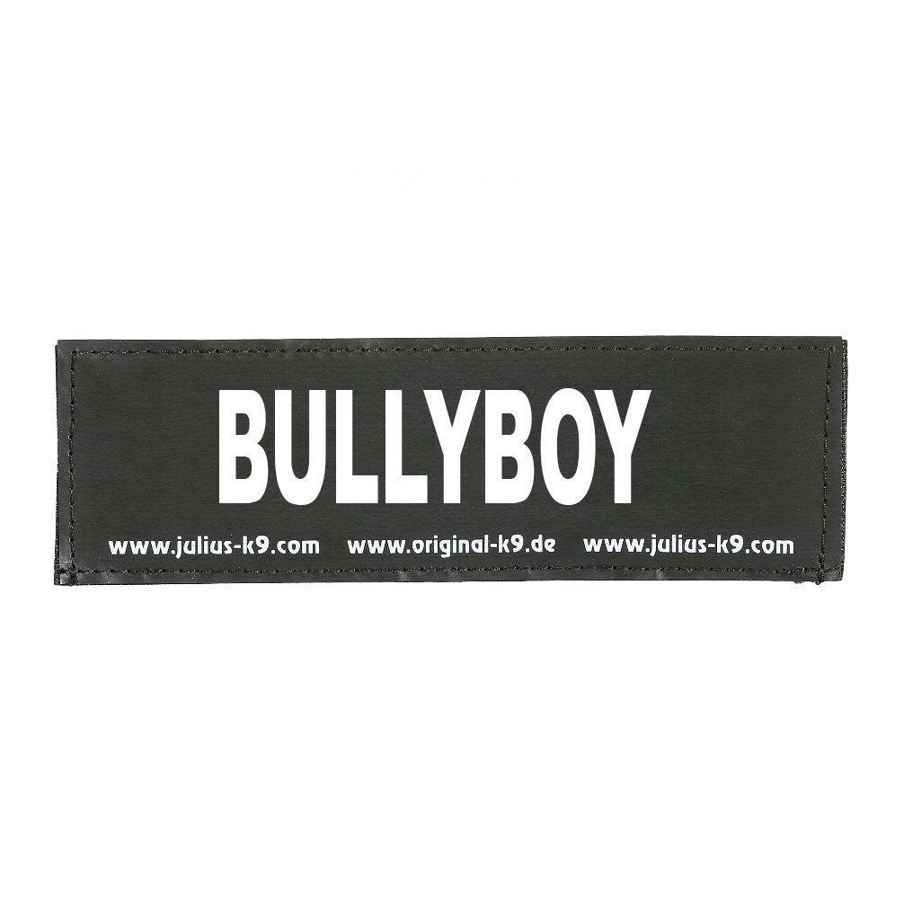 Julius K9 Logo Klettsticker groß A - F – BULLYBOY