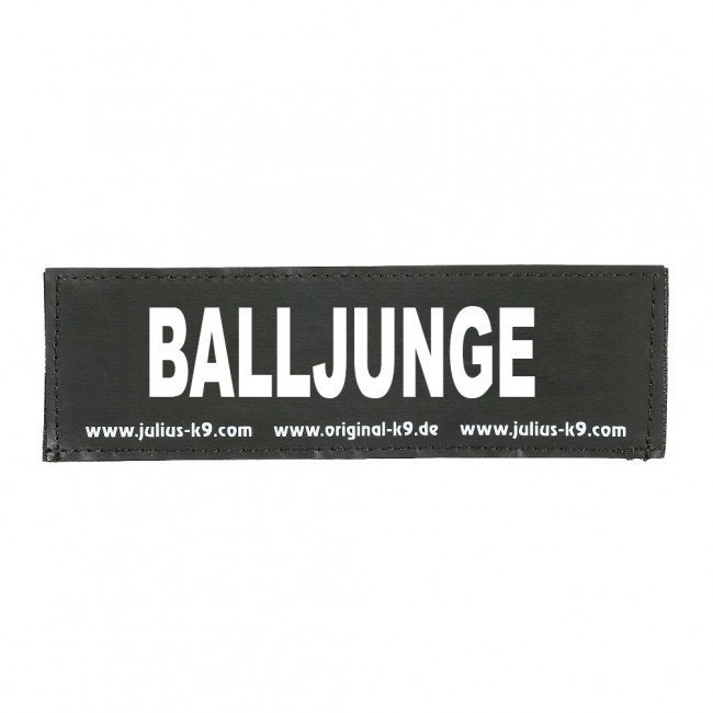 Julius K9 Logo Klettsticker groß A - F – BALLJUNGE