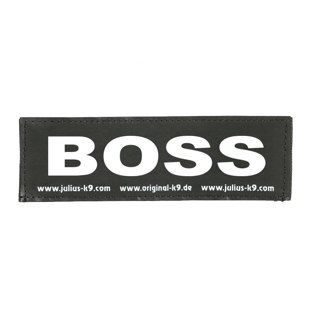 Julius K9 Logo Klettsticker groß A - F – BOSS