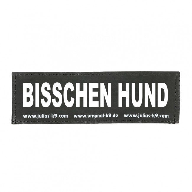Julius K9 Logo Klettsticker groß A - F – BISSCHEN HUND