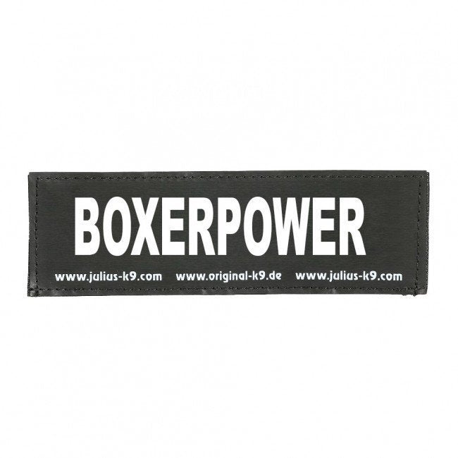 Julius K9 Logo Klettsticker groß A - F – BOXERPOWER