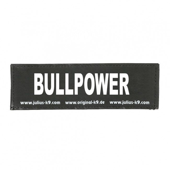 Julius K9 Logo Klettsticker groß A - F – BULLPOWER