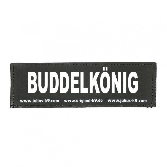 Julius K9 Logo Klettsticker groß A - F – BUDDELKÖNIG