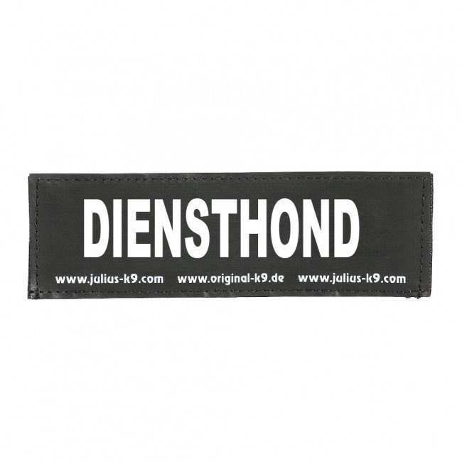 Julius K9 Logo Klettsticker groß A - F – DIENSTHOND