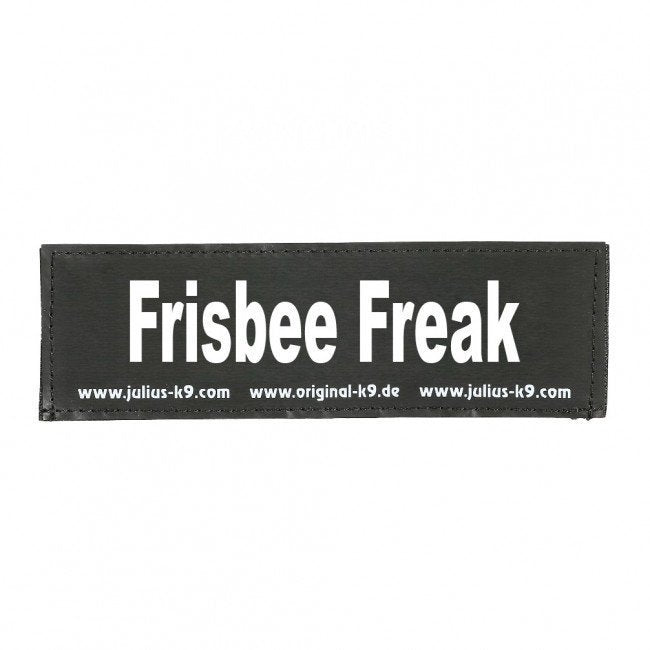 Julius K9 Logo Klettsticker groß A - F – Frisbee Freak