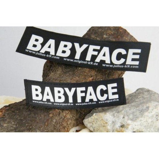 Julius K9 Logo Klettsticker groß A - F – BABYFACE