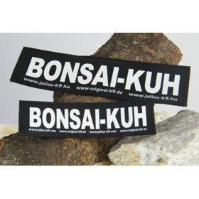 Julius K9 Logo Klettsticker groß A - F – BONSAI-KUH