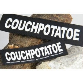 Julius K9 Logo Klettsticker groß A - F – COUCHPOTATOE