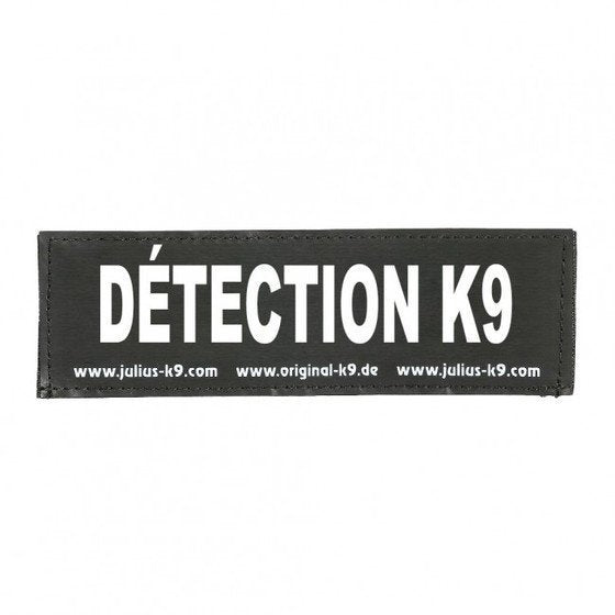 Julius K9 Logo Klettsticker groß A - F – DÉTECTION K9®