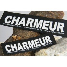 Julius K9 Logo Klettsticker groß A - F – CHARMEUR