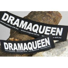 Julius K9 Logo Klettsticker groß A - F – DRAMAQUEEN