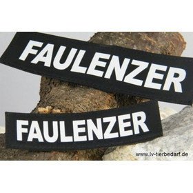 Julius K9 Logo Klettsticker groß A - F – FAULENZER