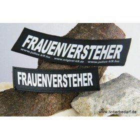 Julius K9 Logo Klettsticker groß A - F – FRAUENVERSTEHER