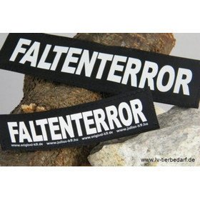 Julius K9 Logo Klettsticker groß A - F – FALTENTERROR