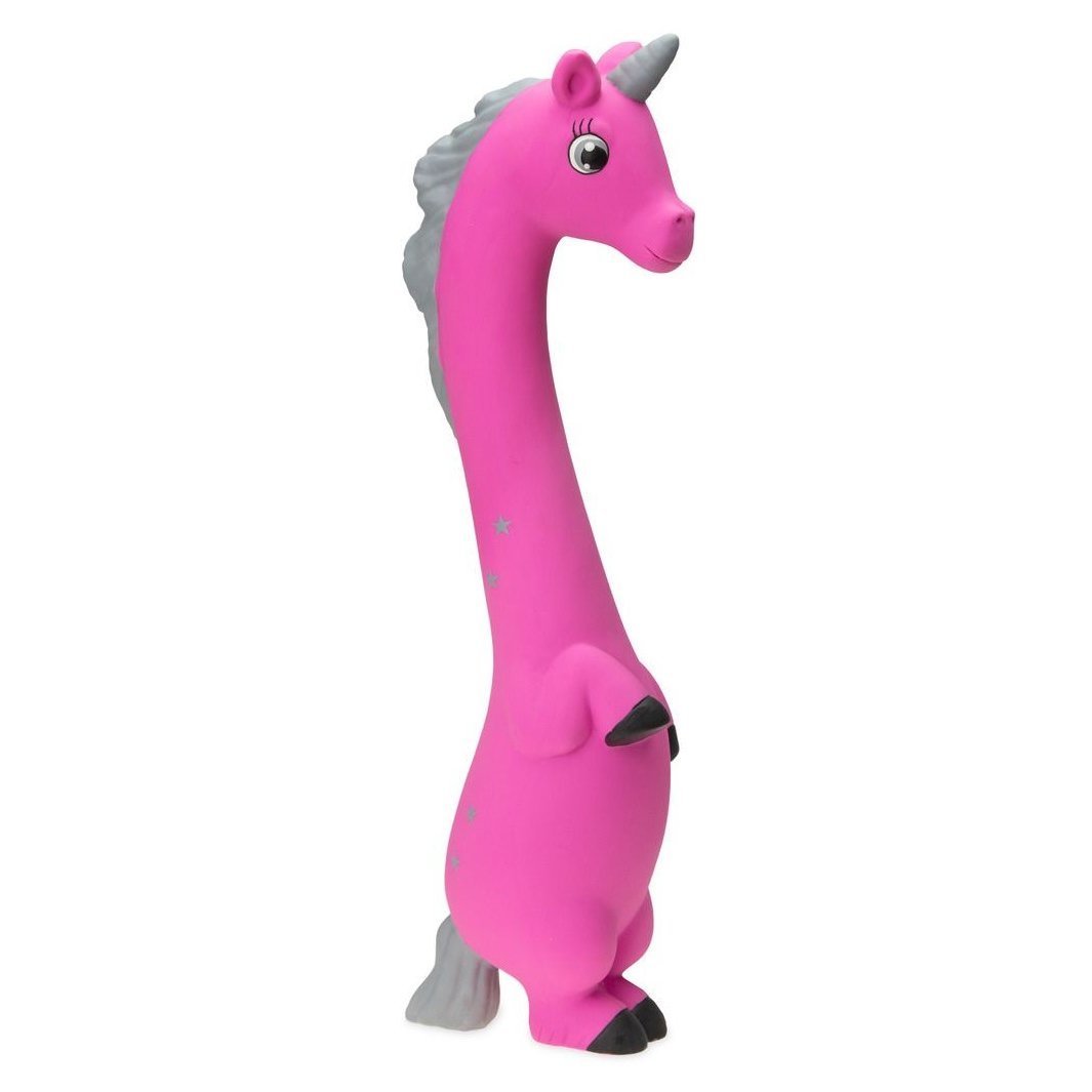 Latextiere für Hunde – Einhorn - 40 cm - pink