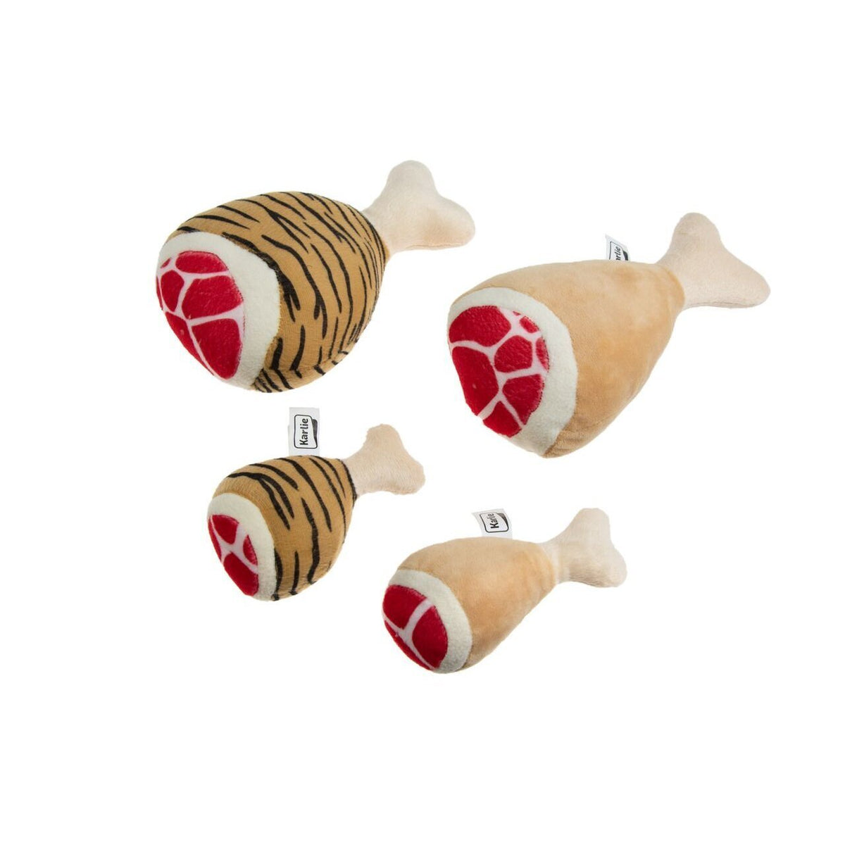 Plüsch Schinkenkeule für Hunde