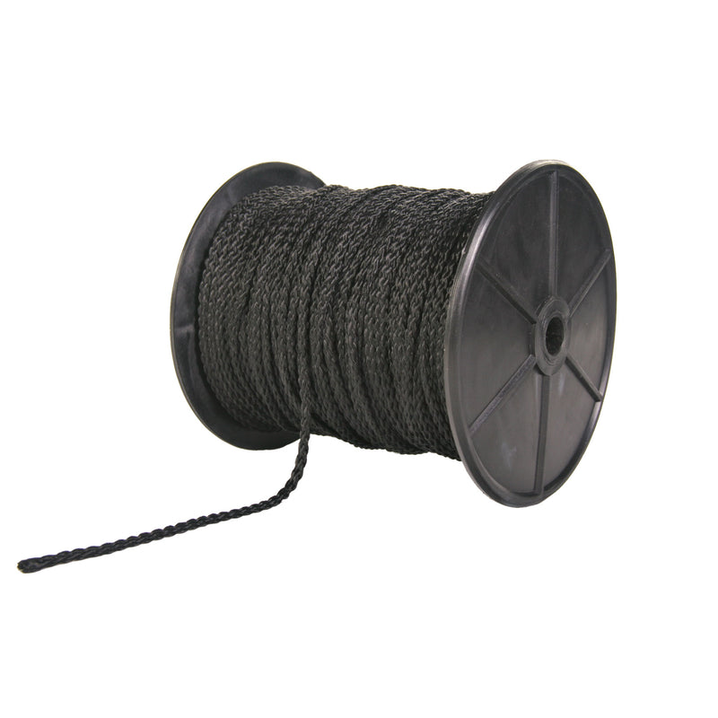 Katzen Schutznetz Befestigungsleine – 100 x 1 Meter, schwarz Sparpack
