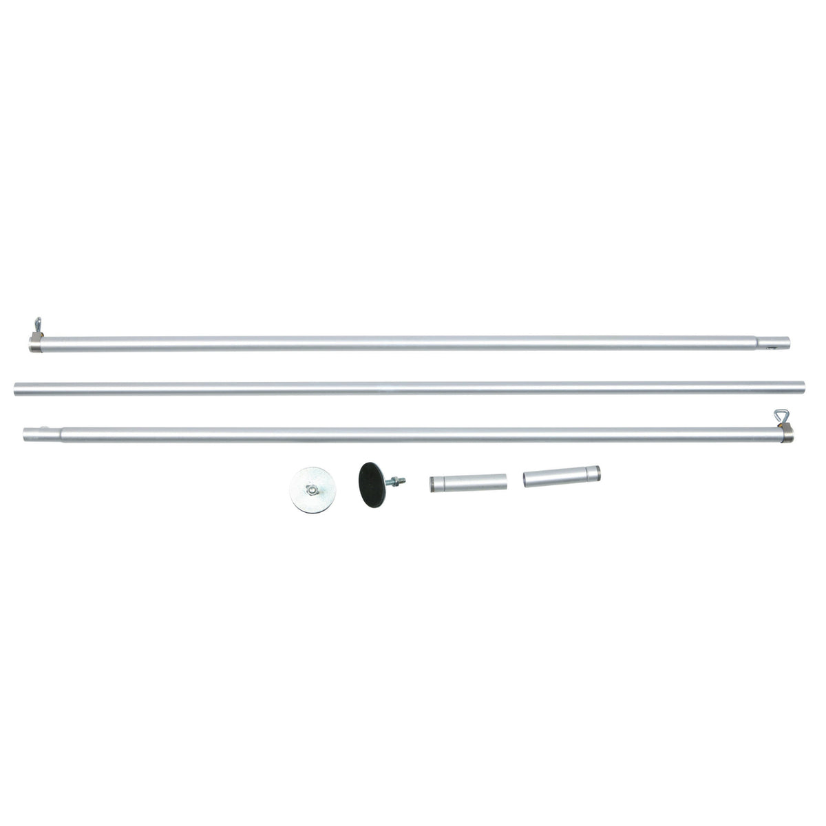 Spannstange für Katzenschutznetz – Aluminium, 1,28-3,25m