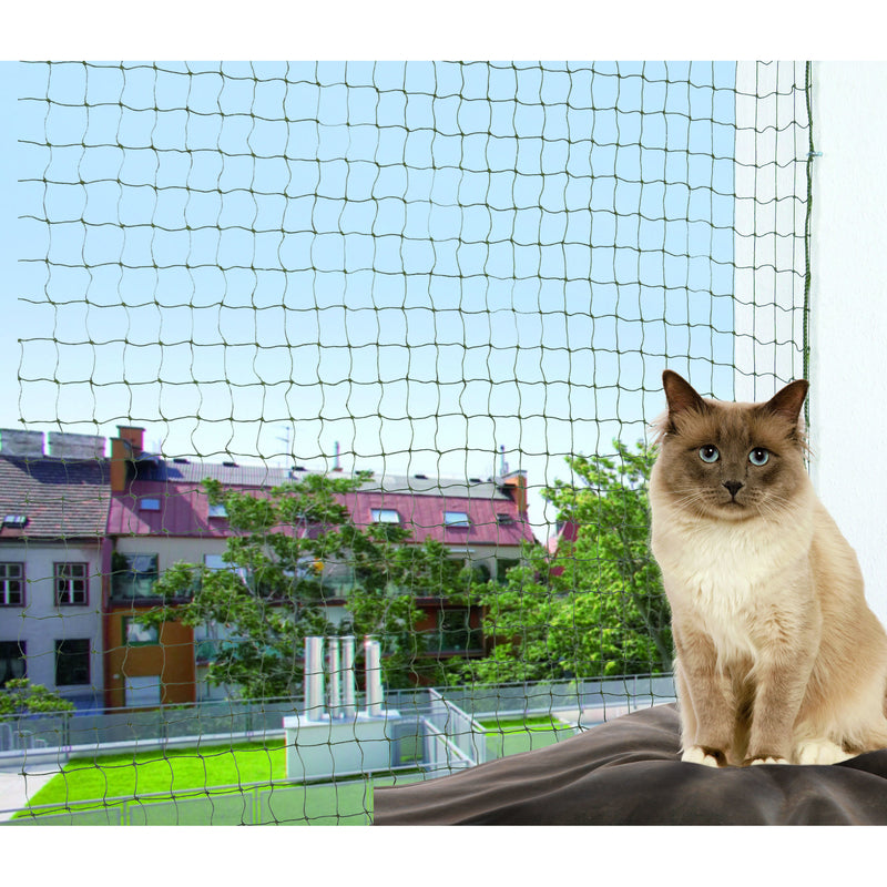 Katzennetz für Balkon, drahtverstärkt