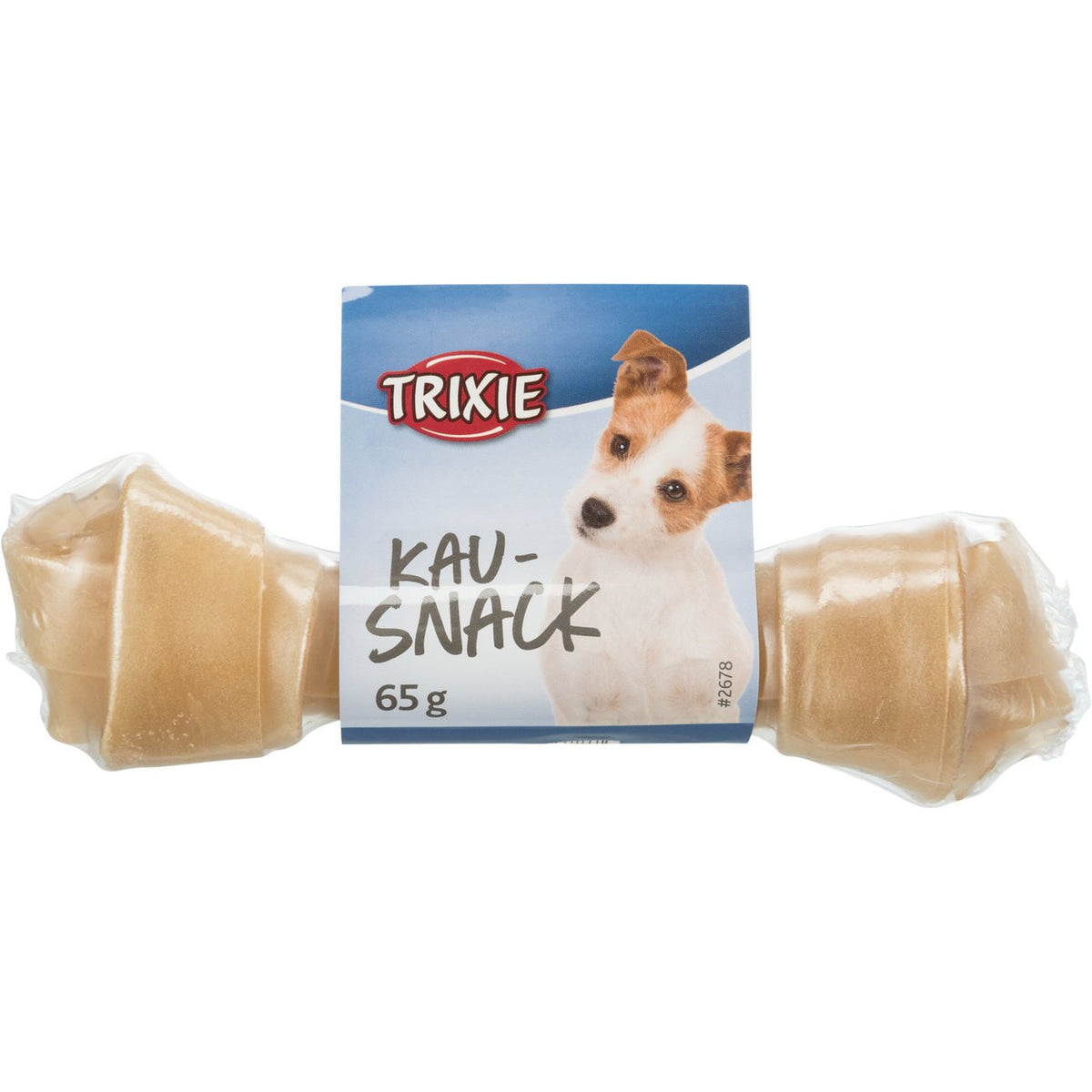 Kauknoten aus Rinderhaut, verpackt – 16 cm, 65 g
