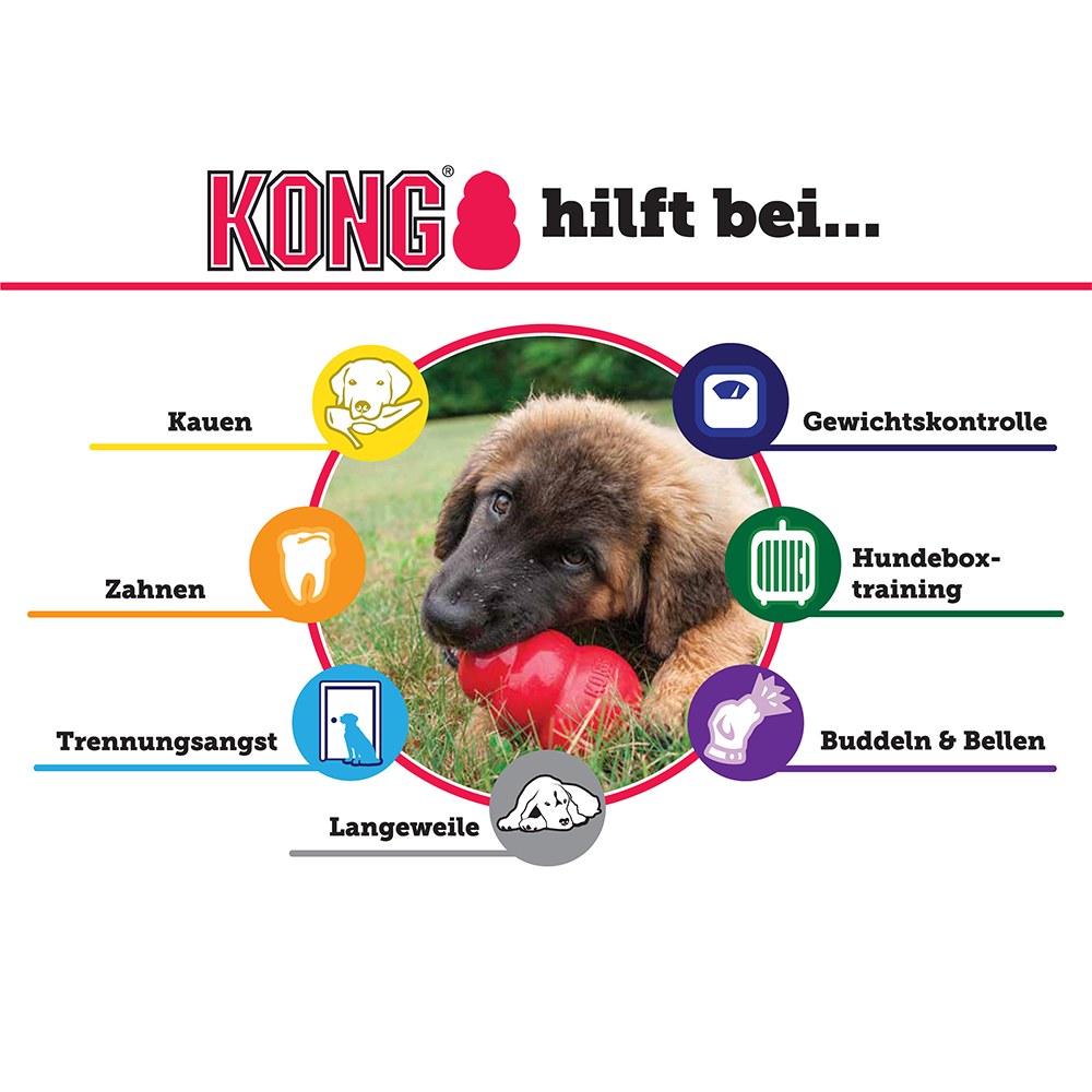 Classic rot Hundespielzeug