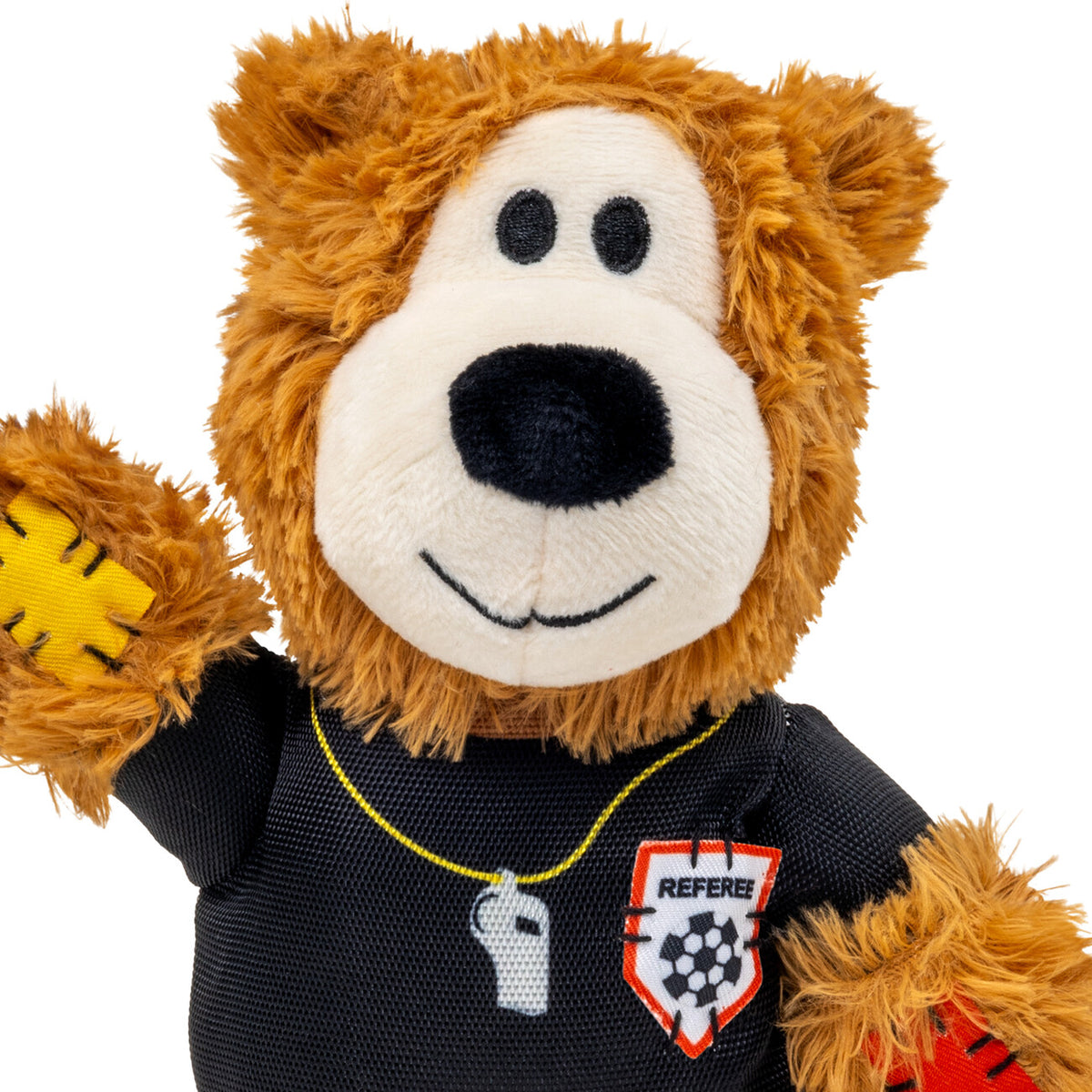 Wild Knots Sport Bear Schiedsrichter - Robustes Hundespielzeug mit WM-Flair – Schiedsrichter