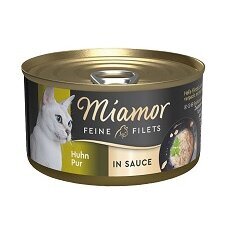 Miamor Feine Filets Dosen Katzenfutter – Huhn in Sauce 24x85g