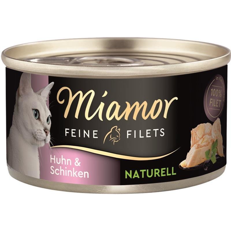 Miamor Feine Filets Naturelle – Huhn&Schinken 24x80g