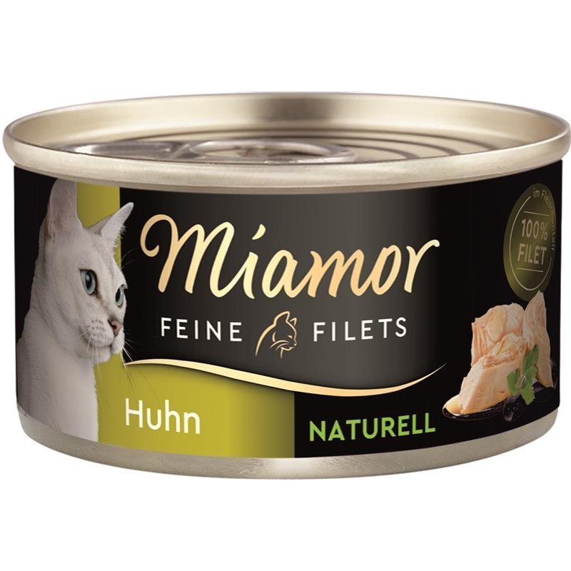 Miamor Feine Filets Naturelle – Huhn pur 24x80g