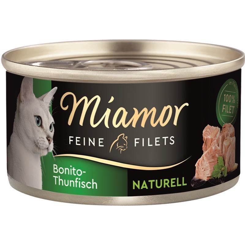 Miamor Feine Filets Naturelle – Bonito-Thunfisch 24x80g