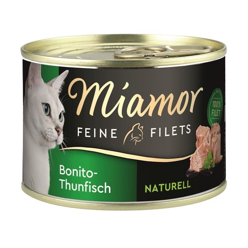 Miamor Feine Filets Naturelle – Bonito-Thunfisch 12x156 g