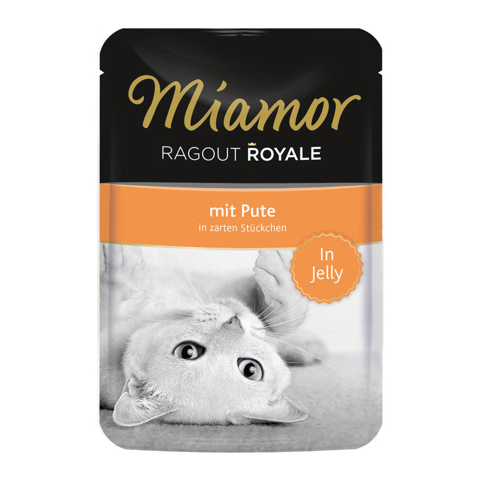 Ragout Royale in Jelly Katzenfutter – Pute 22x100g