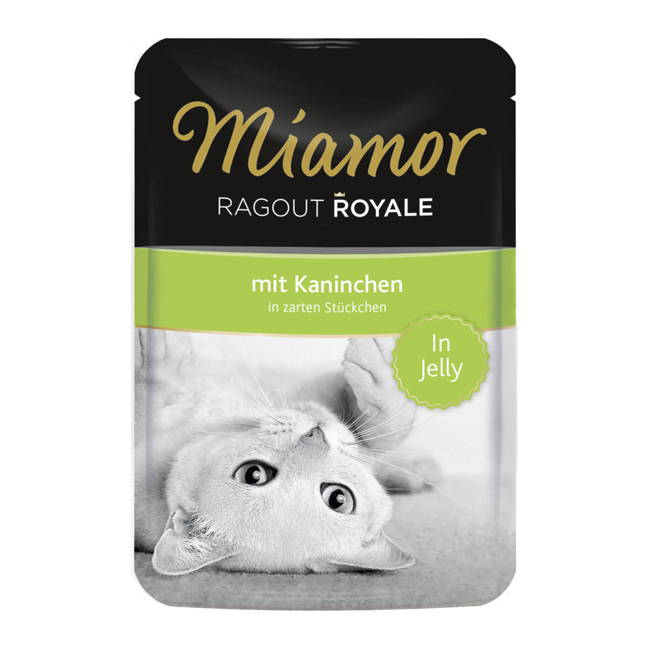 Ragout Royale in Jelly Katzenfutter – Kaninchen 22x100g