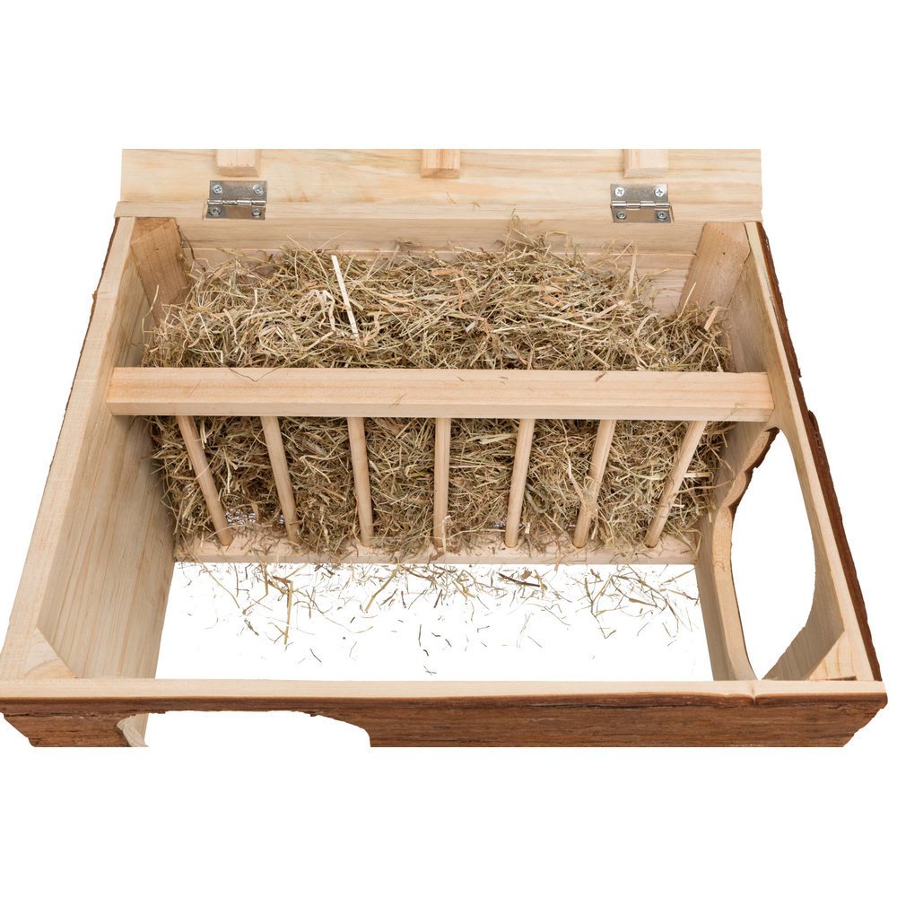 Natural Living Haus Hilke mit integrierter Heuraufe