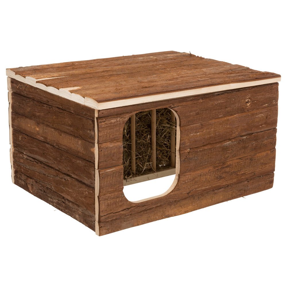 Natural Living Haus Hilke mit integrierter Heuraufe