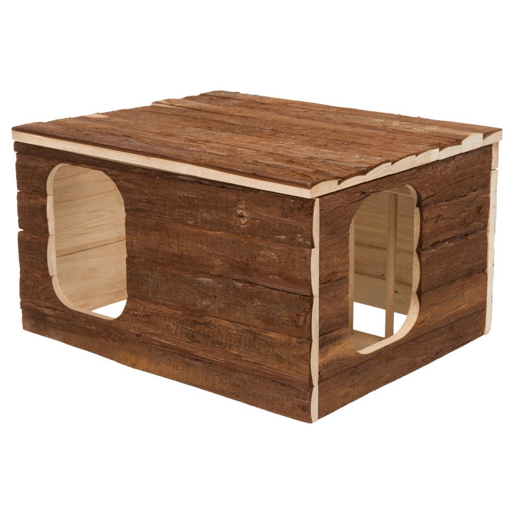 Natural Living Haus Hilke mit integrierter Heuraufe