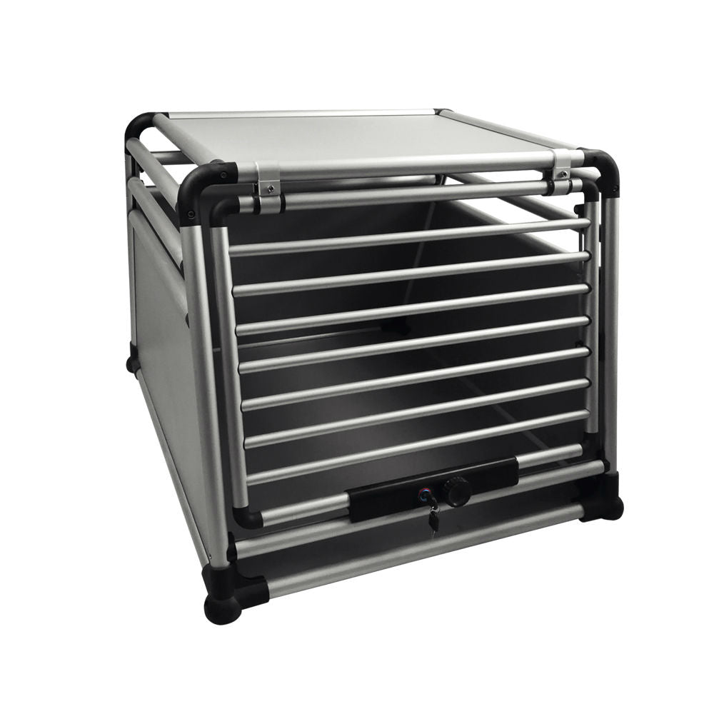 Nobby Aluminium Autotransportbox Round Corner – T x B x H: 90 x 80 x 65 cm