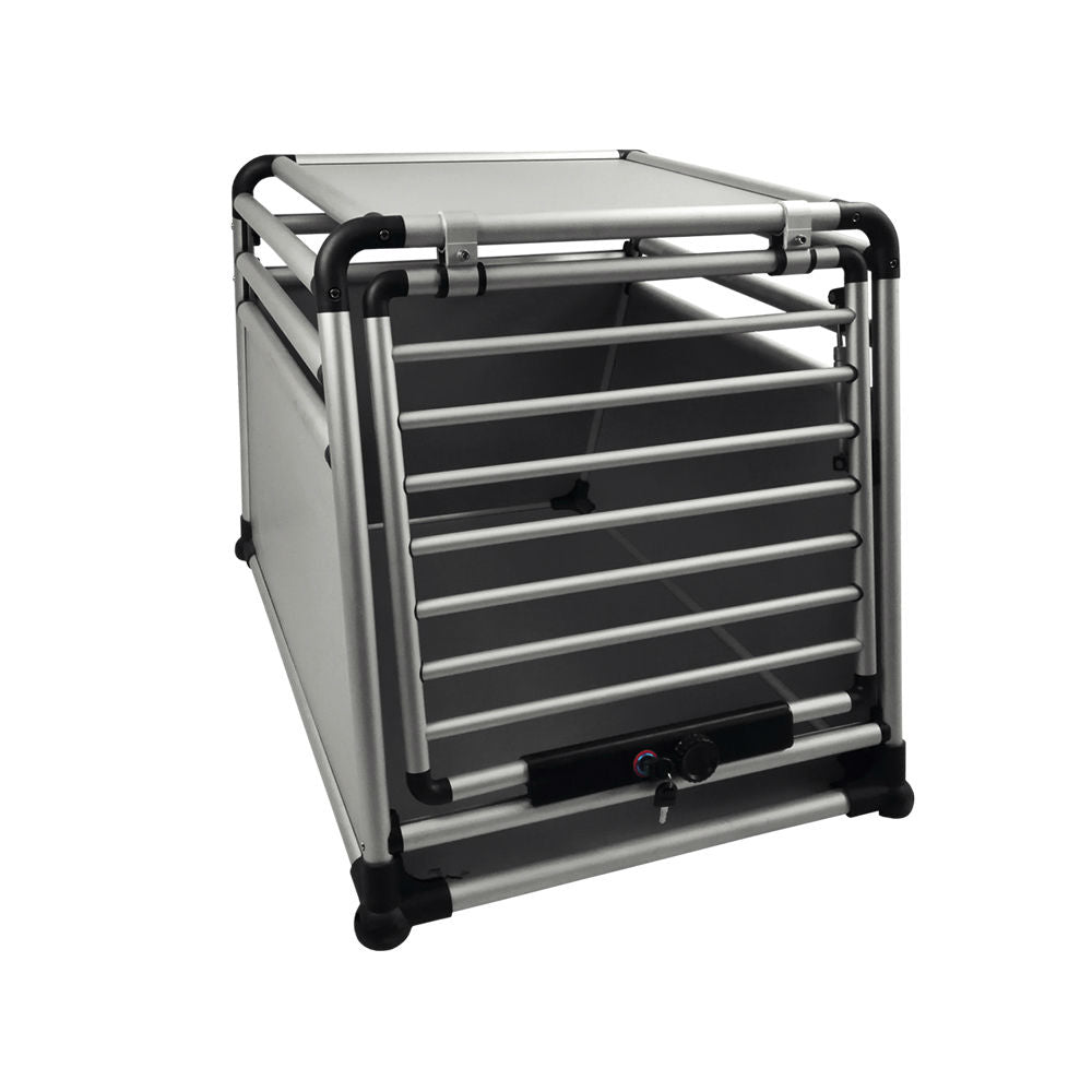 Nobby Aluminium Autotransportbox Round Corner – T x B x H: 59 x 55 x 49 cm