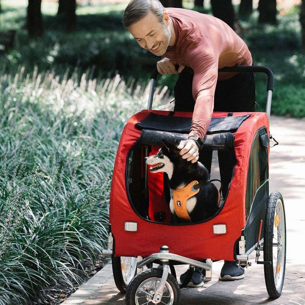 Fahrradanhänger für Hunde Senlima