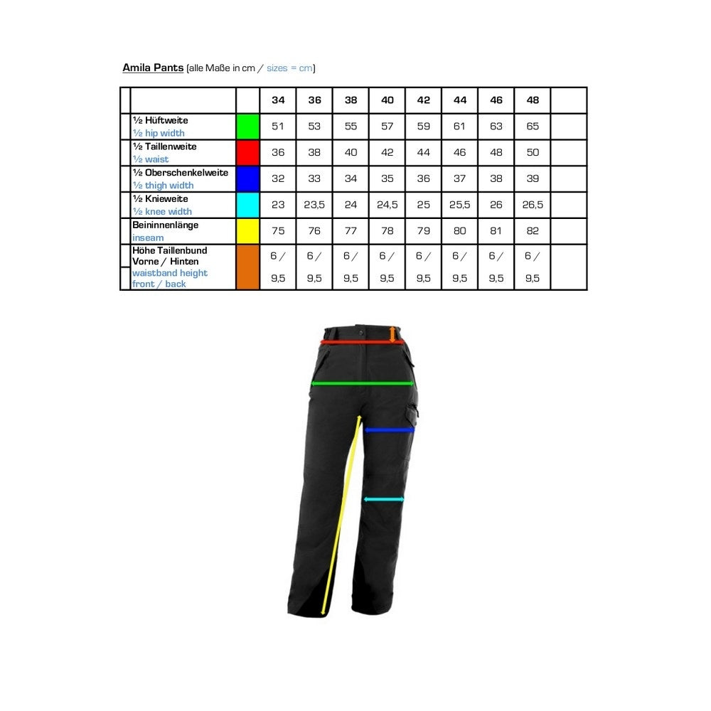 Owney Outdoor Winterhose Hose Amila für Damen