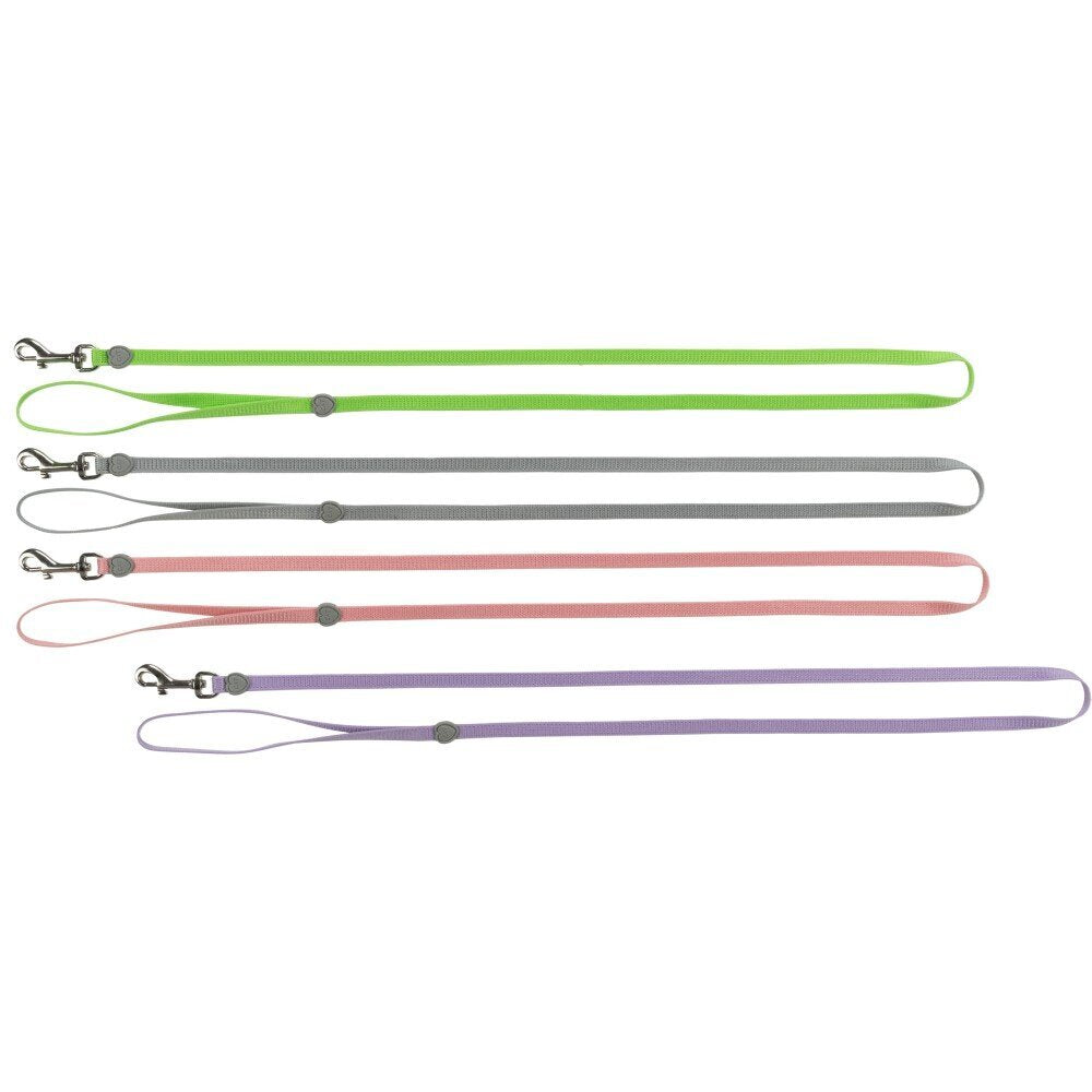 Premium One Touch Katzen-Garnitur mit Leine – Geschirr: 26–37 cm/10 mm, Leine: 1,20 m, diverse Farben