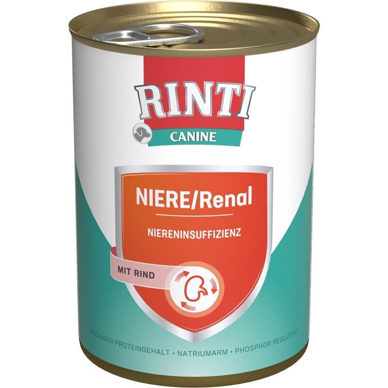 Rinti Canine Renal Nierendiät – 12x185g Huhn