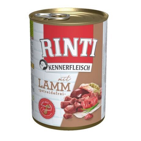 Rinti Kennerfleisch Hundefutter – 12 x 800g Lamm